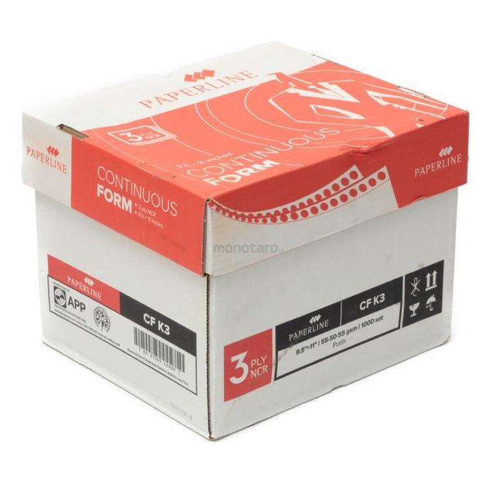 Gambar Continuous Form 3 PLY kertas komputer Paperline K3 dari Cableman undefined Tokopedia