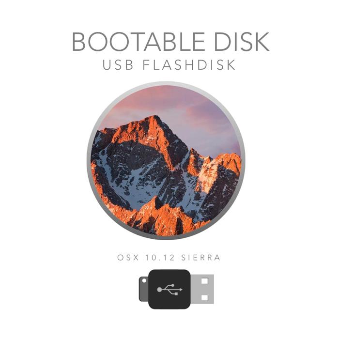 Gambar Flashdisk Bootable Disk Mac OS Installer - USB Flashdisk Installer - Sierra dari Gunapart undefined Tokopedia