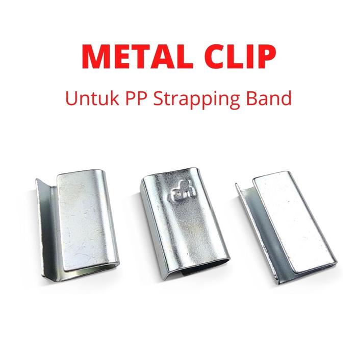 Klem Steel Strapping Band Jual Set Plat Strapping Band 3/8 Inch