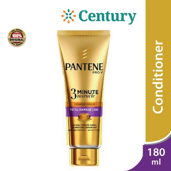 Gambar PANTENE PRO-V 3 MINUTE MIRACLE TOTAL DAMAGE CONDITIONER 180 ML dari Apotik Century undefined Tokopedia