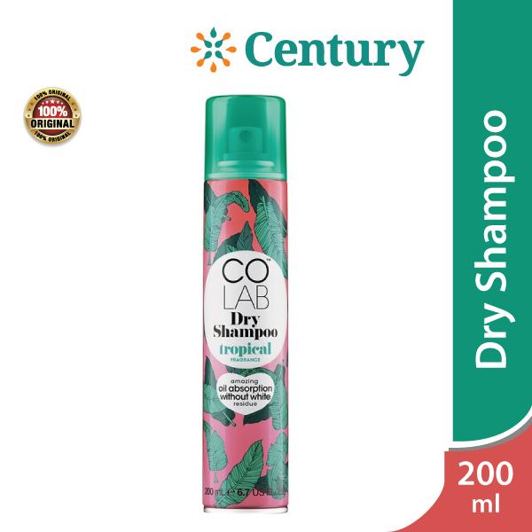 Gambar COLAB DRY SHAMPOO TROPICAL 200 ML / DRY SHAMPOO / PERAWATAN RAMBUT dari Apotik Century undefined Tokopedia