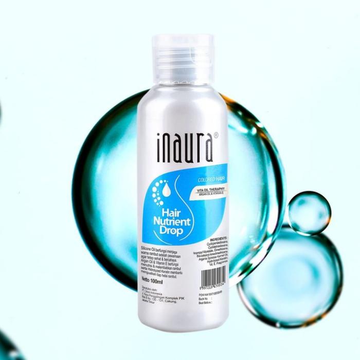 Gambar inaura serum rambut 100 ml untuk rambut di warnai dari Barber cosmetik undefined Tokopedia