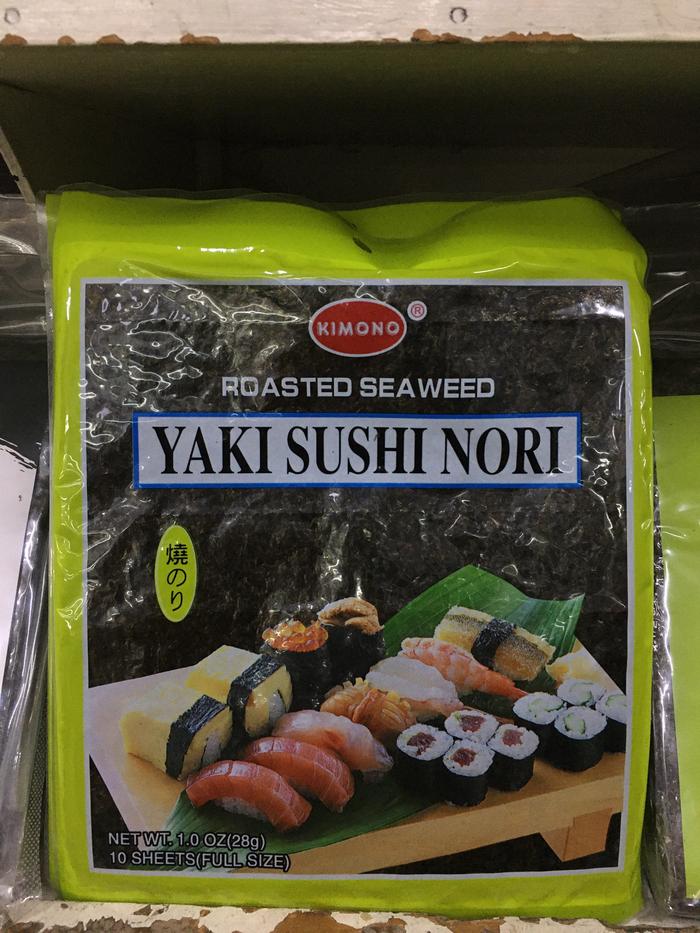 Gambar Kimono yaki sushi nori 10 sheet dari Mrbenofficial undefined Tokopedia