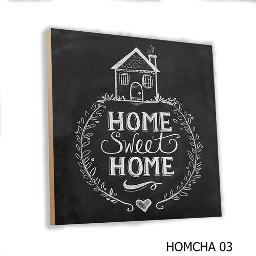 Gambar Hiasan Dinding Poster Kayu Gantungan Kata HOME Wall Decor - HOMCHA 03, MDF - 20X20 dari Pinguin Shop Online undefined Tokopedia