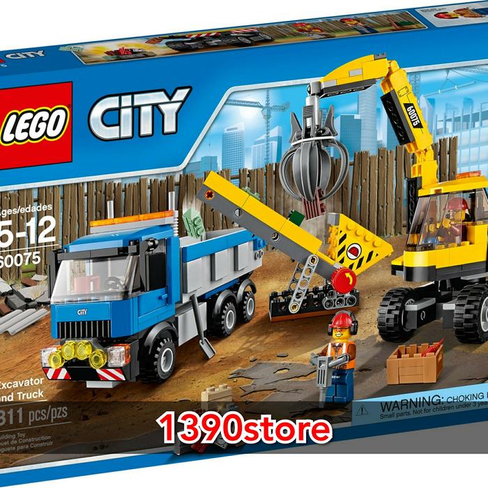 Lego City 60075 Excavator And Truck