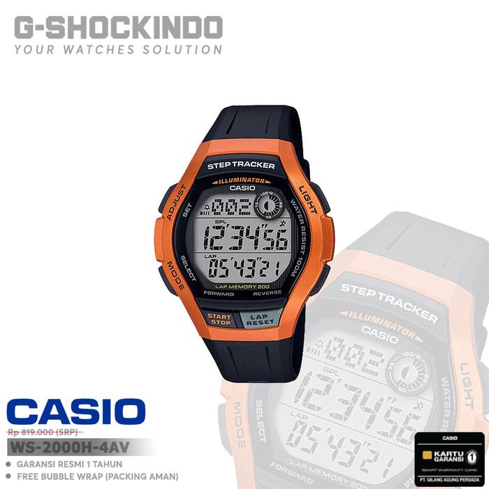 Jual Casio WS-2000H-1AV / -2AV / -4AV Original - WS-2000H-2AV - Kota ...