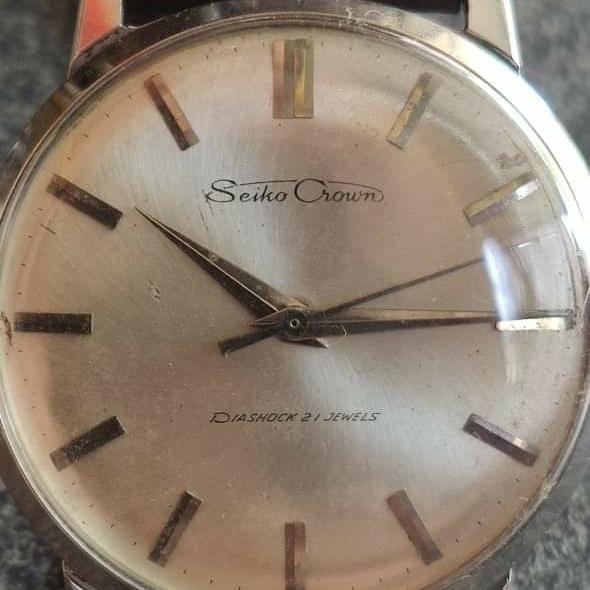 Jual Rare item Vintage Seiko Crown diashock JDM not orient casio hamilton -  Kota Tangerang - hobijambatu | Tokopedia