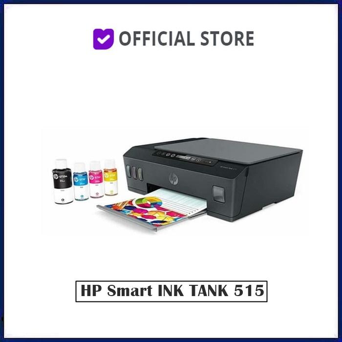 Gambar HP Smart Tank 515 Wireless All In One Printer HP 515 HP515 Ink Tank - Hitam dari Dunia Mas Computer undefined Tokopedia