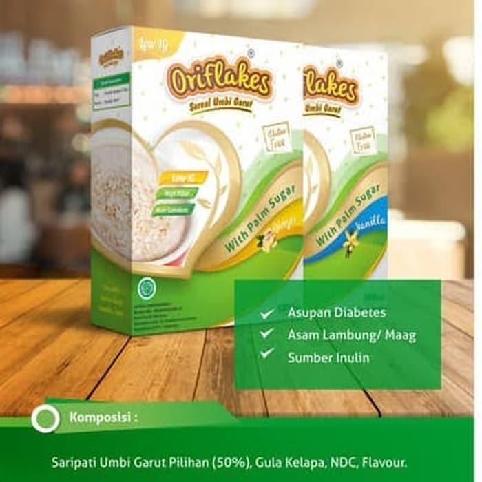 Gambar Oriflakes Sereal Umbi Garut Low IG Rasa Vanilla 350 Gram dari Wapol Shop undefined Tokopedia