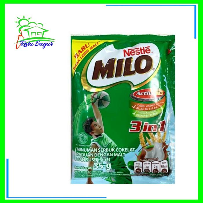 Gambar milo sachet 35gram/ratusayurcikeas/[1renceng isi10pcs] dari Ratu sayur cikeas undefined Tokopedia