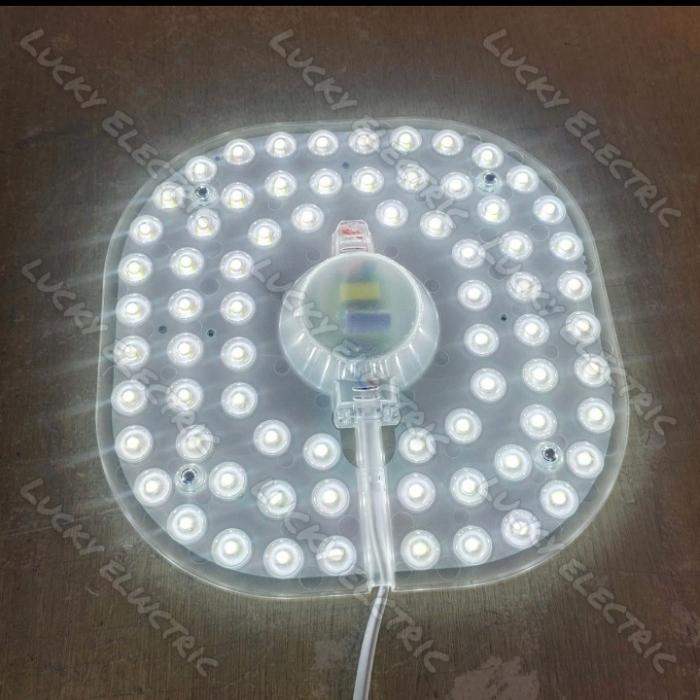 Gambar Lampu LED Ring Light 36 watt 220V Lampu Penganti TL Ring - FULL Square - Putih dari Lucky Store Electric undefined Tokopedia