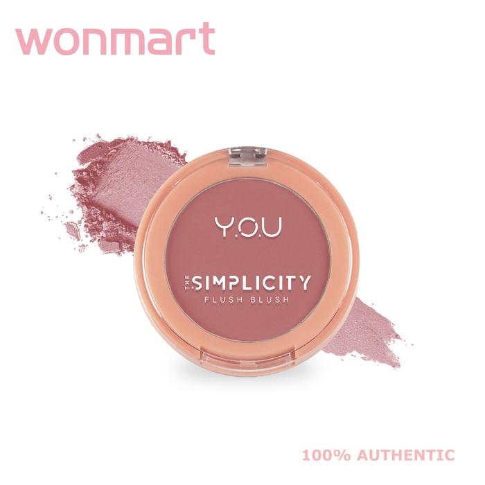 Gambar YOU The Simplicity Flush Blush - Dusty Rose dari Wonmart Store undefined Tokopedia