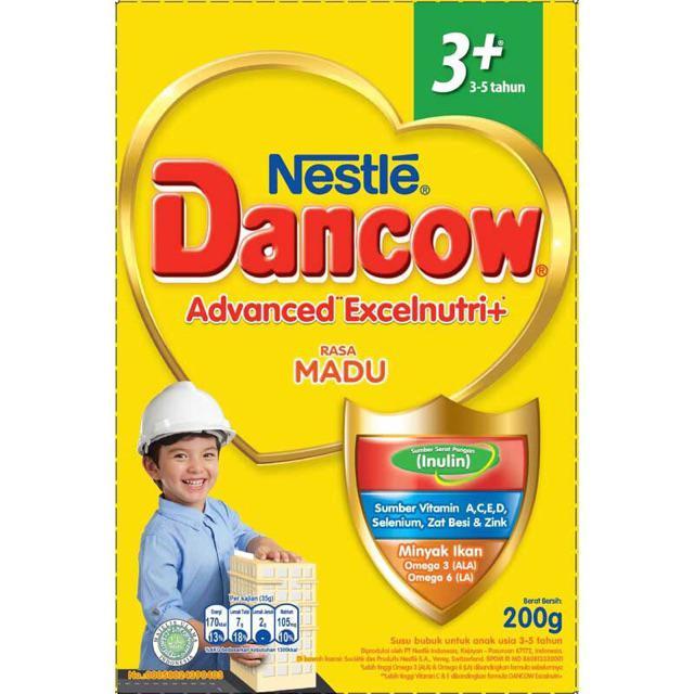 Gambar Susu Formula Susu Dancow 3+ Madu 200 Gram Susu Pertumbuhan dari Siata Indonesia undefined Tokopedia