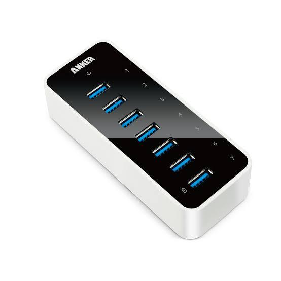 Gambar Anker USB Hub 7 Port 3.0 Vertical Original 68ANHUB Resmi Anker dari BAYUCAMERA undefined Tokopedia