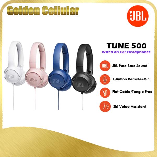 Jual JBL Tune 500 / T500 / T 500 Headphone Headset Garansi Resmi IMS -  Hitam - Jakarta Pusat - Golden Cellular | Tokopedia
