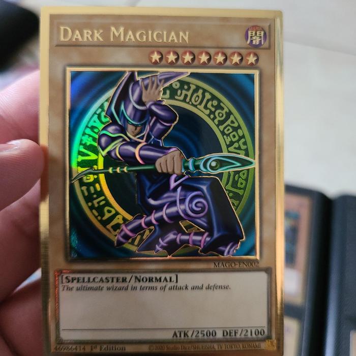 Jual Yugioh Dark Magician Maximum Gold Kota Tangerang Selatan Josh Card And Toys Tokopedia