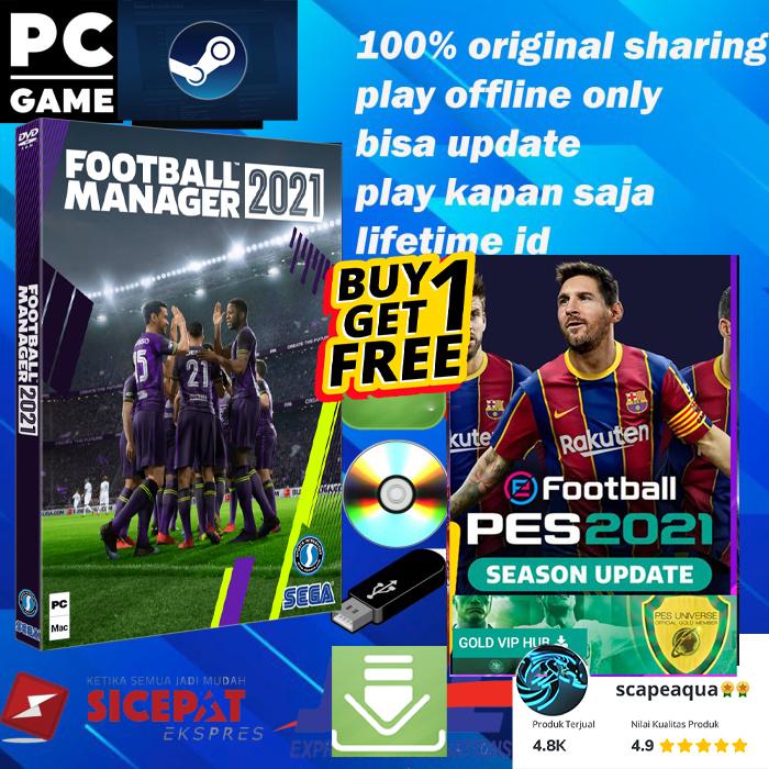 Gambar FM 21 FOOTBALL MANAGER 21 + PES 2021 SEASONS UPDATE LENGKAP ORIGINAL - DL FMPES21 dari scapeaqua undefined Tokopedia