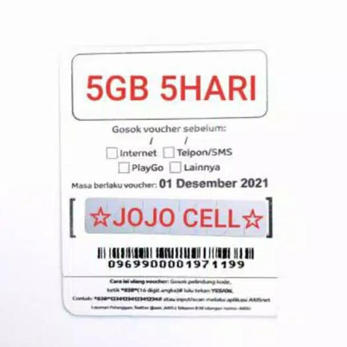 Gambar AXS 5 GE BE 5HARI TERMURAH dari JOJO CELL CIREBON undefined Tokopedia