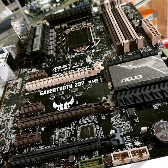 Motherboard 1150 Asus Z97 Sabertooth Mark Bukan Msi Gigabyte Z87 H97