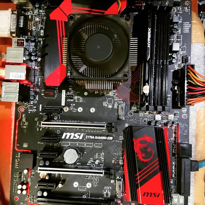 Msi Gaming M7 Z170 Motherboard Cpu Support Asus Msi Z170a Gaming