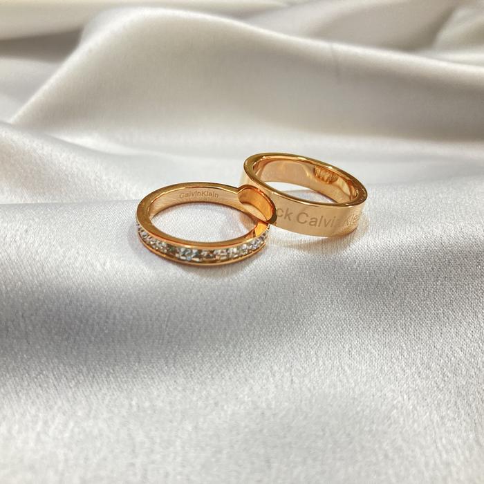 Gambar Cincin Wanita Titanium Anti Simple Anti Karat Aksesoris Perhiasan - ROSE GOLD, 6 dari Noin Accessories Offcial Store undefined Tokopedia
