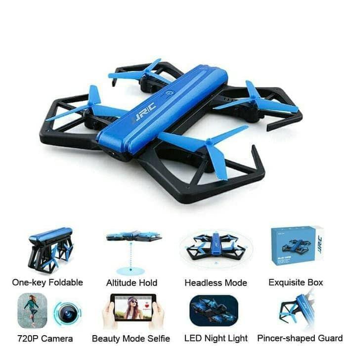 Gambar Drone jjrc h43wh, selfie lipat, camera HD+wifi FPV dari Bee Muhsinin undefined Tokopedia