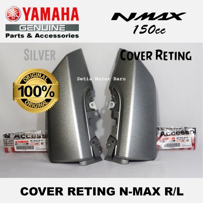 Gambar Yamaha Set Winglet Sayap Cover Reting Riting N Max Nmax Asli Yamaha - Silver SET RL dari Setia Motor Baru Grup Yamaha undefined Tokopedia