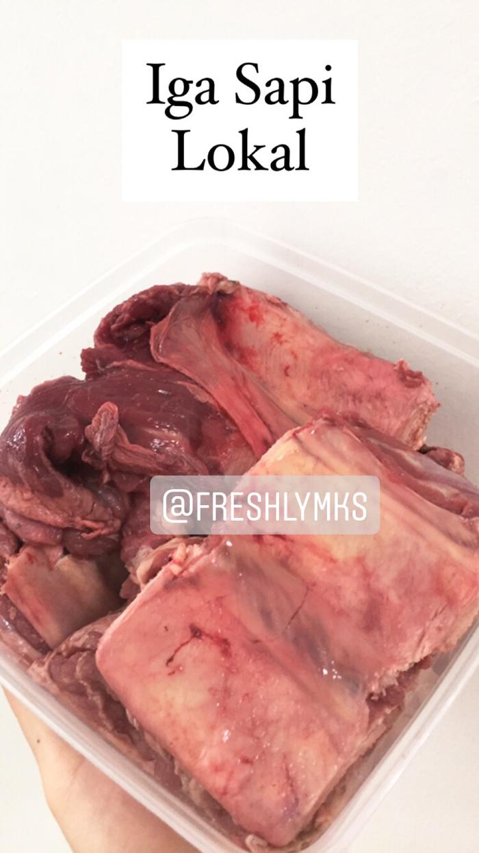 Gambar tulang iga sapi lokal dari Freshly Mart Makassar undefined Tokopedia