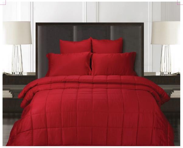 Gambar Lemons Sprei Tencel verde Gala Tinggi 40 cm - Maroon, 120x200x40cm dari Lemons Tree Sprei undefined Tokopedia