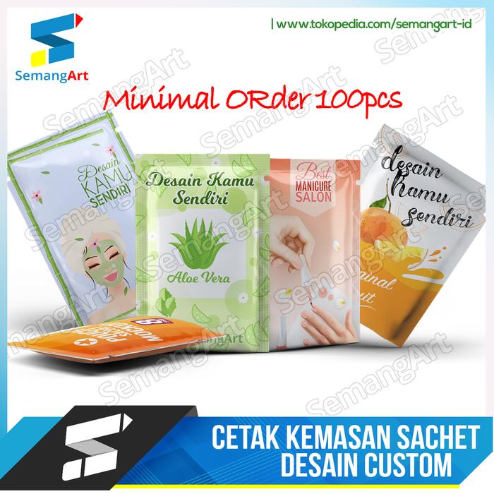 Gambar Cetak Sachet Kemasan Masker / Bungkus Makanan Desain Custom - Jasa Desain, Doff dari SemangArt-id undefined Tokopedia
