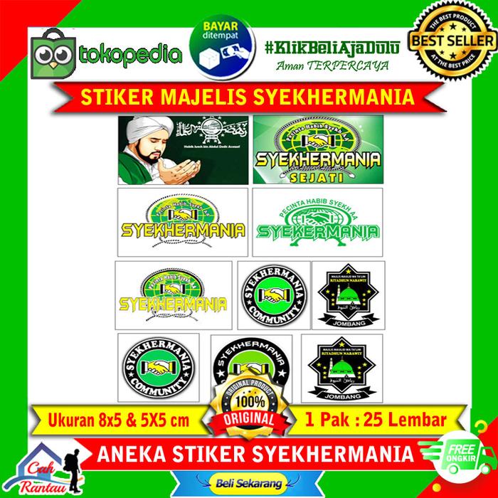 Gambar Stiker Majelis Sholawat Majlis Pecinta Syekhermania Habib Syekh Rosul dari Cah Rantau undefined Tokopedia