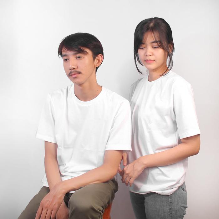 Gambar Kaos Polos Raglan - Putih, M dari Bayu Adhtm undefined Tokopedia
