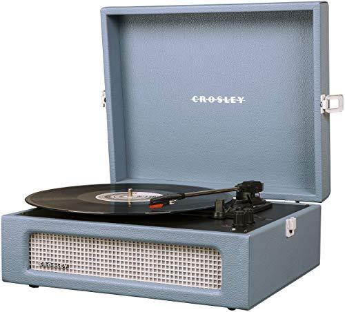 Gambar CROSLEY VOYAGER - Vinyl Turntable Player (Pemutar Piringan Hitam)PROMO - Washed Blue dari PHR Records undefined Tokopedia