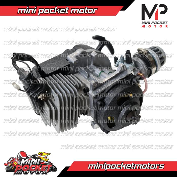 Gambar Mesin Motor Mini GP - Scoopy - Goped 50cc Mesin ZK 44mm 2Tak Pullstart dari Mini Pocket Motor Sparepart undefined Tokopedia