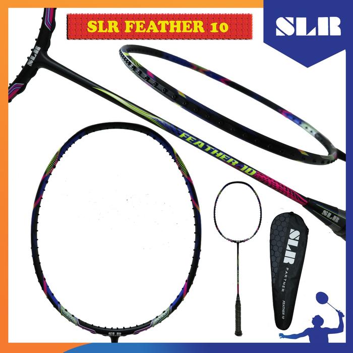 Gambar SLR FEATHER 10 FEATHER 20 RAKET BADMINTON ORIGINAL - FEATHER 10 dari Fan Collection 01 undefined Tokopedia