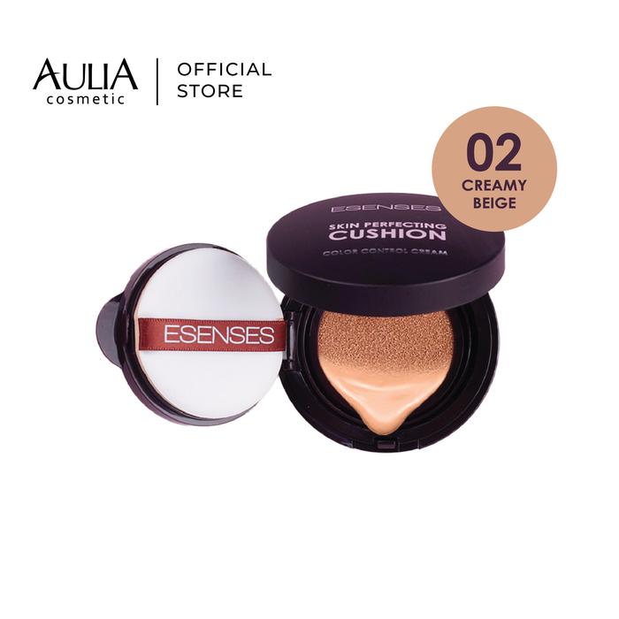Gambar Esenses Skin Perfecting Cushion - Creamy Beige dari Aulia Cosmetic Indonesia undefined Tokopedia
