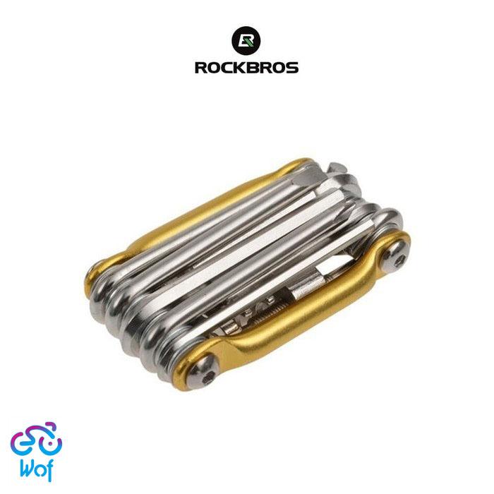 Gambar ROCKBROS Kunci Sepeda KW-GJ-10 Bike Tool Kits Multifungsi Tool Kits - Gold dari Wof Wheel of Fortune Official undefined Tokopedia