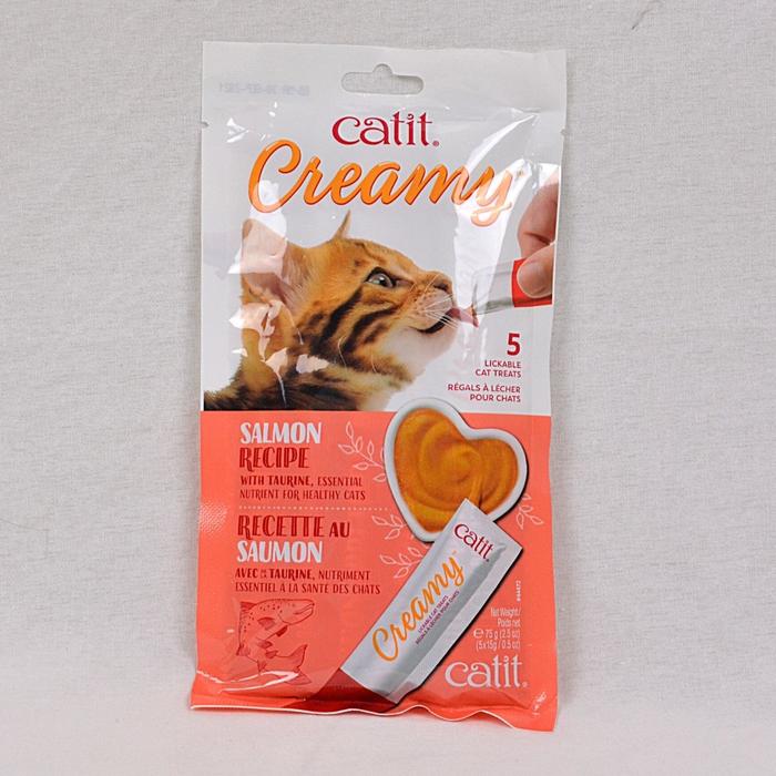 Gambar CATIT Snack Kucing CREAMY Lickable Treat 75gr - Salmon dari Pet Republic Indonesia undefined Tokopedia