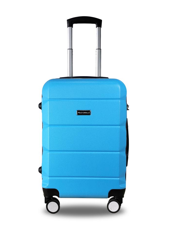 Gambar Koper Hardcase Polo Milano 20 Inch Cabin Size 728182 - Biru Muda dari Polo Milano undefined Tokopedia