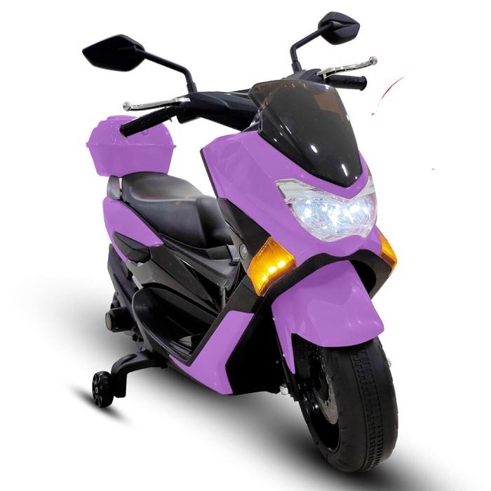 Gambar Mainan anak MOTOR AKI NMAX - Merah Muda dari KPTOYS undefined Tokopedia