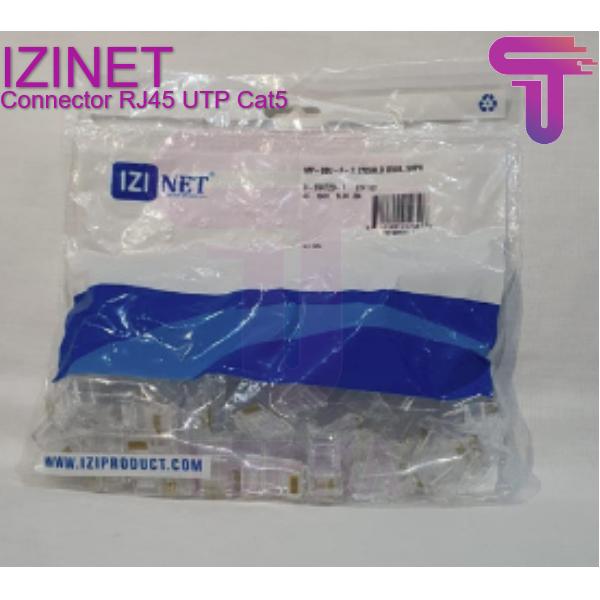 Gambar Connector RJ45 I Konektor RJ45 - IZINET UTP Cat5 dari Teprastore undefined Tokopedia