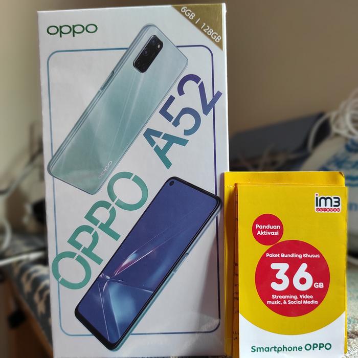 Gambar OPPO A52 RAM 6GB/128GB GARANSI RESMI SPECIAL EDITION NEW SEGEL UTUH - Hitam dari andigadget undefined Tokopedia
