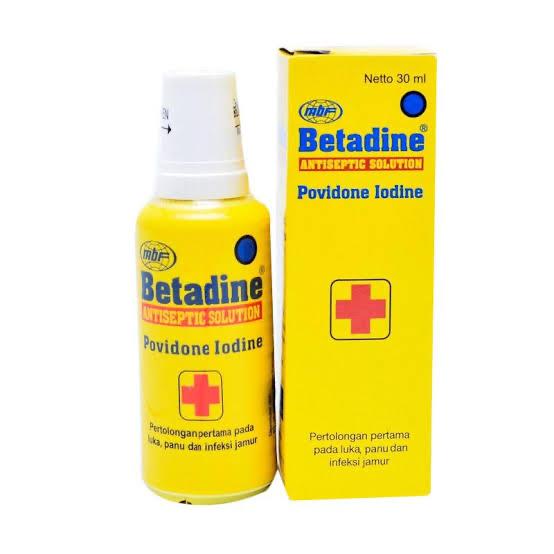 Gambar Betadine solution 30ml dari Apotekmeifarma undefined Tokopedia