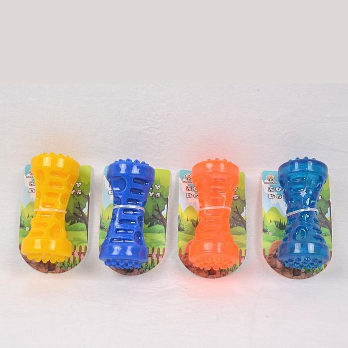 Gambar BOBO Mainan Anjing TPR Squeaky Toy TWIST Bar - Y064WJ- 12,5cm dari Pet Republic Indonesia Kota Administrasi Jakarta Utara Tokopedia