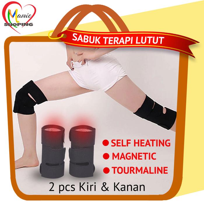 Gambar Terapi Lutut Magnetik / Sabuk Terapi Pemanas Lutut/Deker Lutut Terapi dari mamieshoping undefined Tokopedia