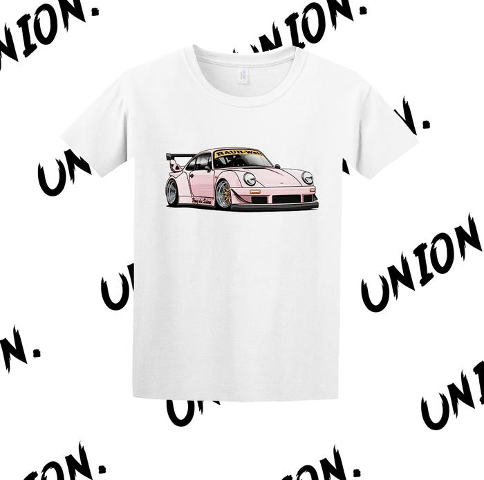 Gambar Kaos Mobil Porsche RWB Premium Bandung - Porsche Pink, S dari uniondistrobdg undefined Tokopedia