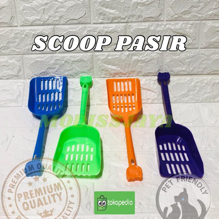 Gambar Serokan Pasir Kucing/Pet Shop - Biru dari Modissjaya undefined Tokopedia