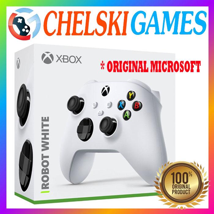 Gambar STICK XBOX1 STIK XBOX ONE SERIES X/S WIRELESS CONTROLLER CARBON BLACK - ROBOT WHITE dari CHELSKI GAMES undefined Tokopedia