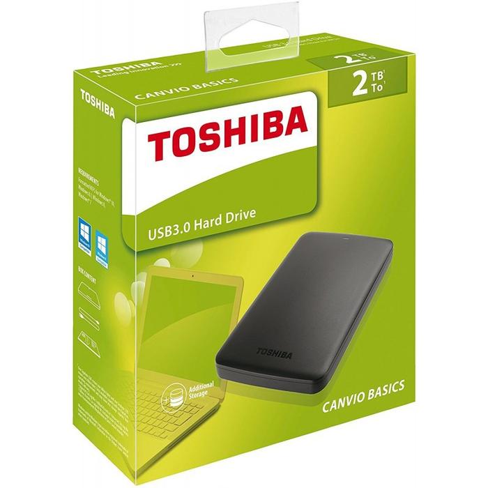 Gambar Toshiba Canvio Basic 1TB Hardisk Eksternal USB 3.0 - 2 tb dari Unclelouis undefined Tokopedia