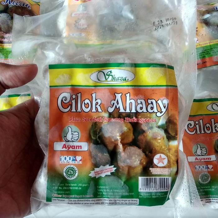 Gambar cilok bumbu kacang ahaay isi 20 dari Kebab Frozen Depok undefined Tokopedia